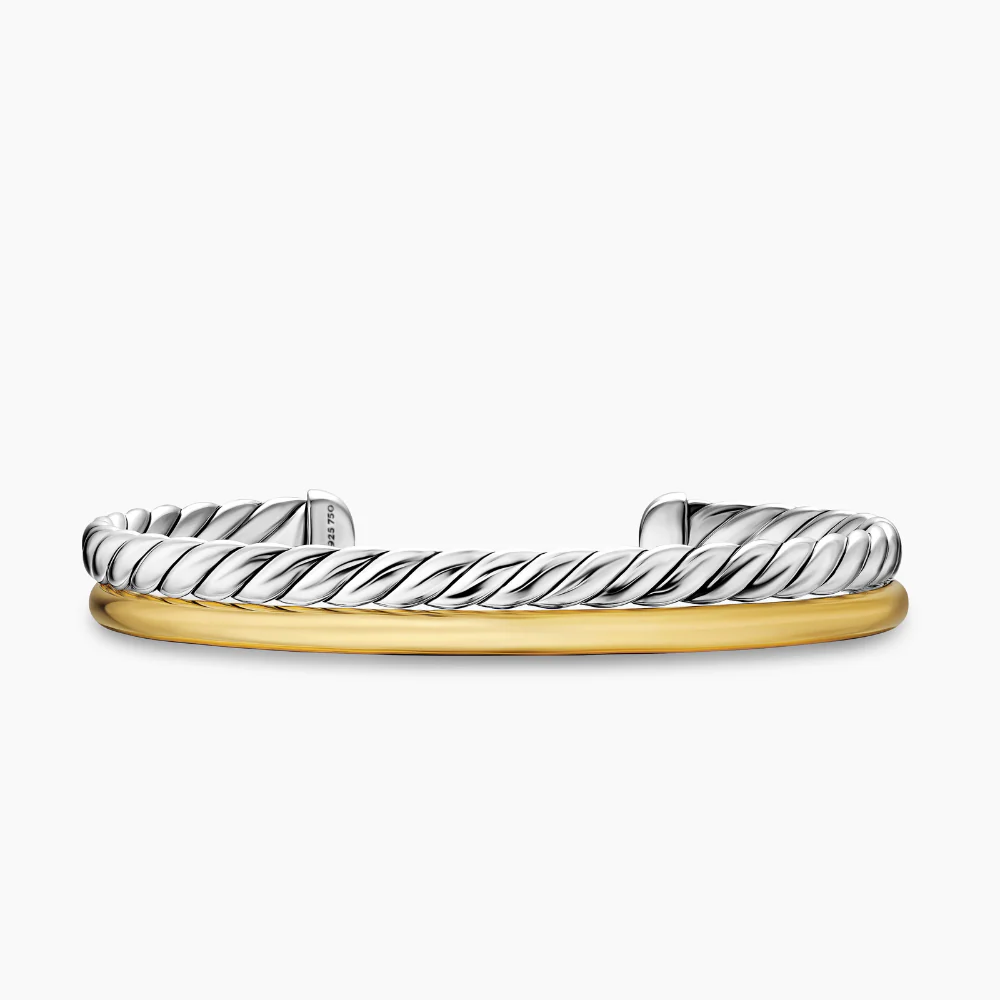 David Yurman Mercer® Two Row Cuff Bracelet