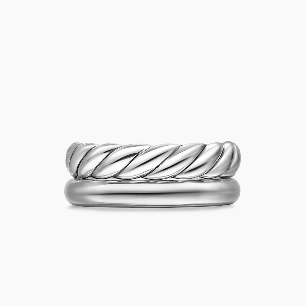 David Yurman Mercer® Two Row Ring - Image 3