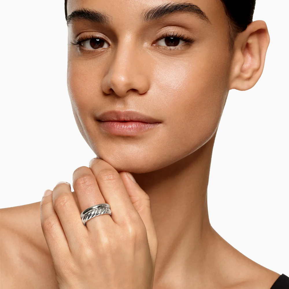 David Yurman Mercer® Two Row Ring - Image 2