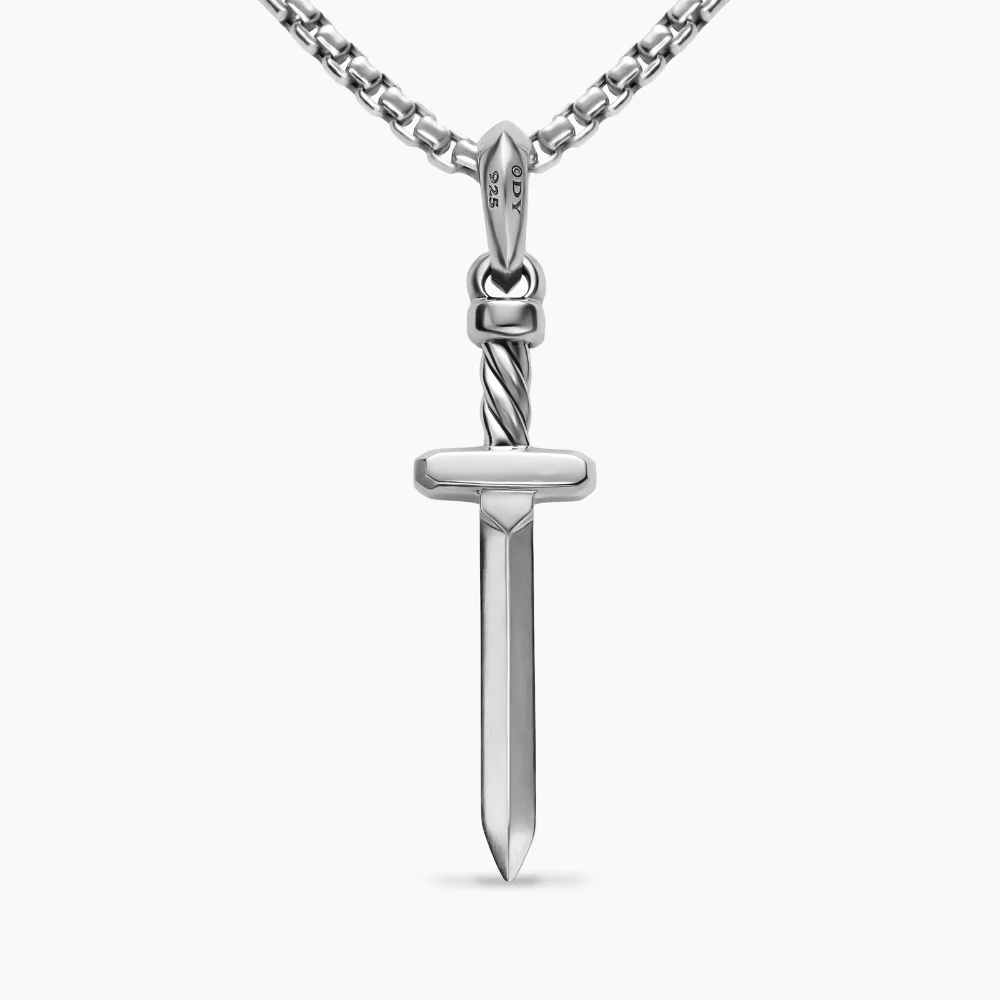 David Yurman Pavé Sword Amulet - Image 3