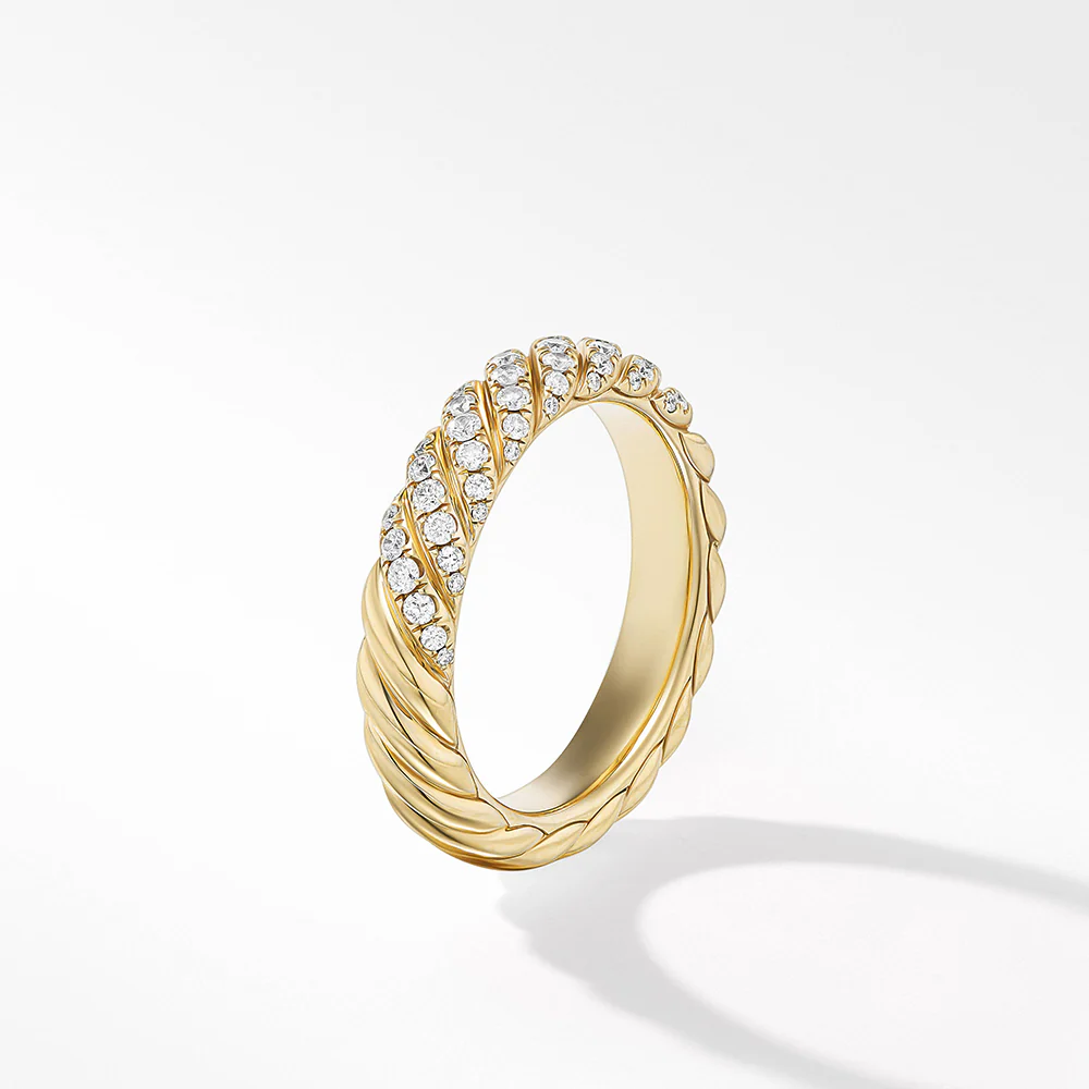 David Yurman Pavéflex Band Ring - Image 2