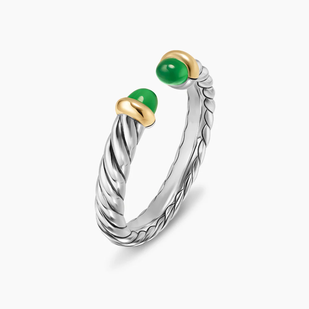 David Yurman Petite Cable Open Ring - Image 3