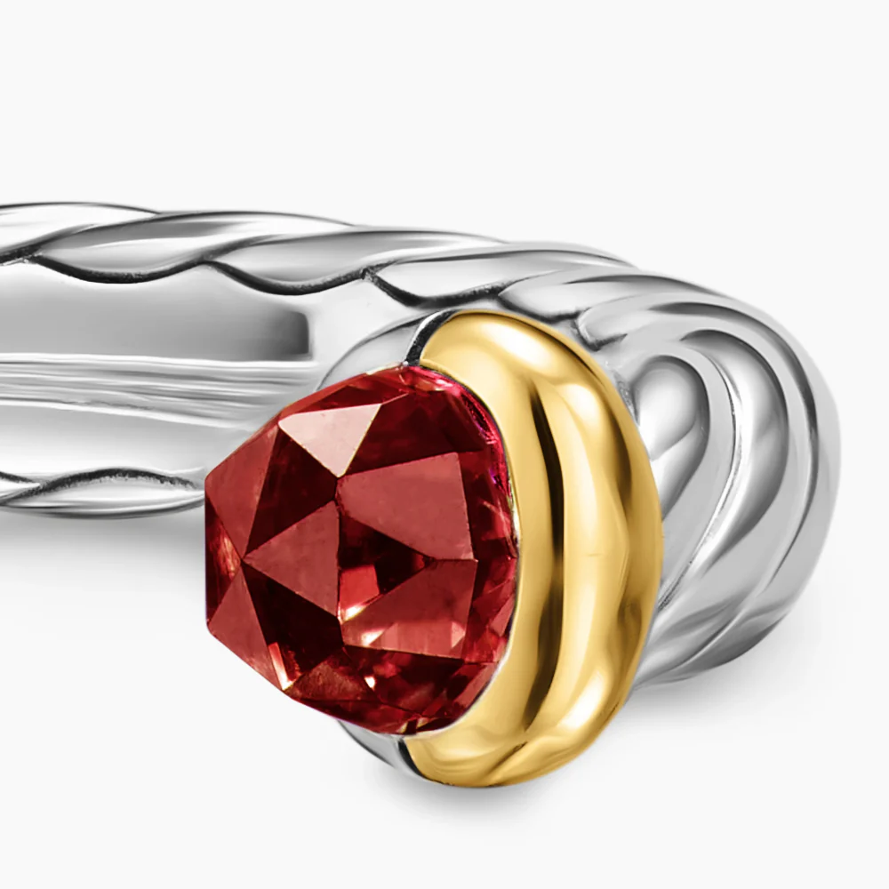 David Yurman Petite Cable Open Ring - Image 3