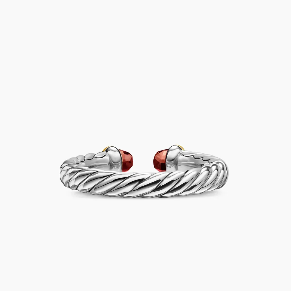David Yurman Petite Cable Open Ring - Image 5