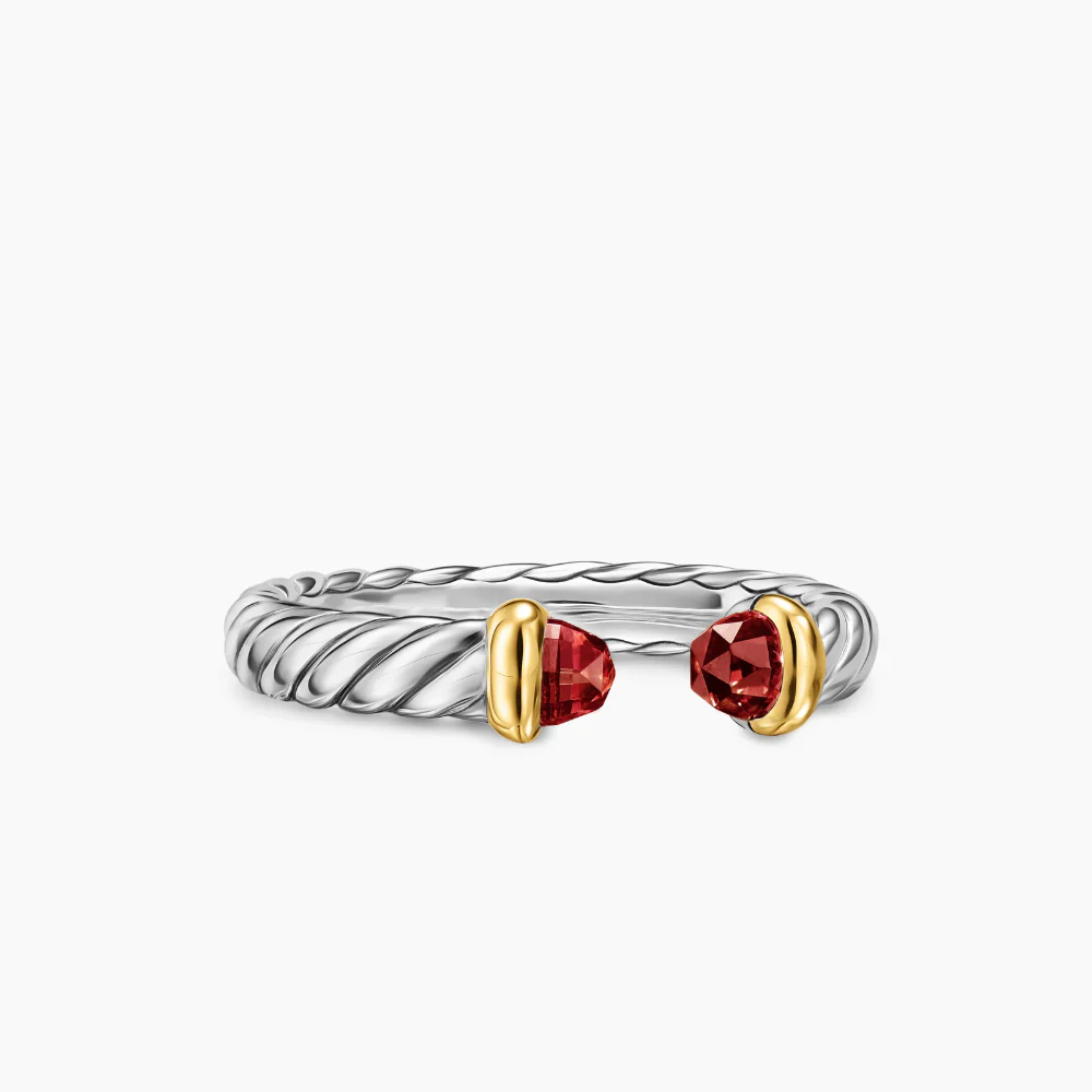 David Yurman Petite Cable Open Ring - Image 4