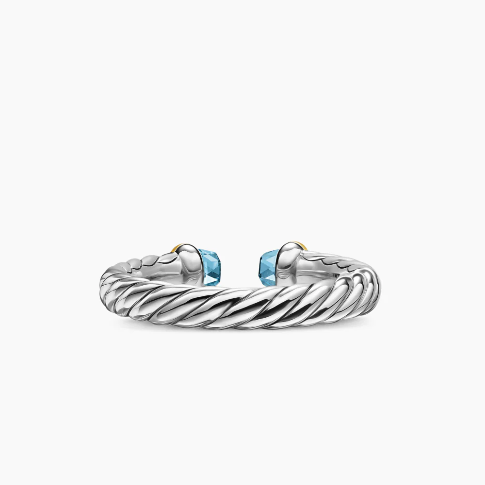 David Yurman Petite Cable Open Ring - Image 5