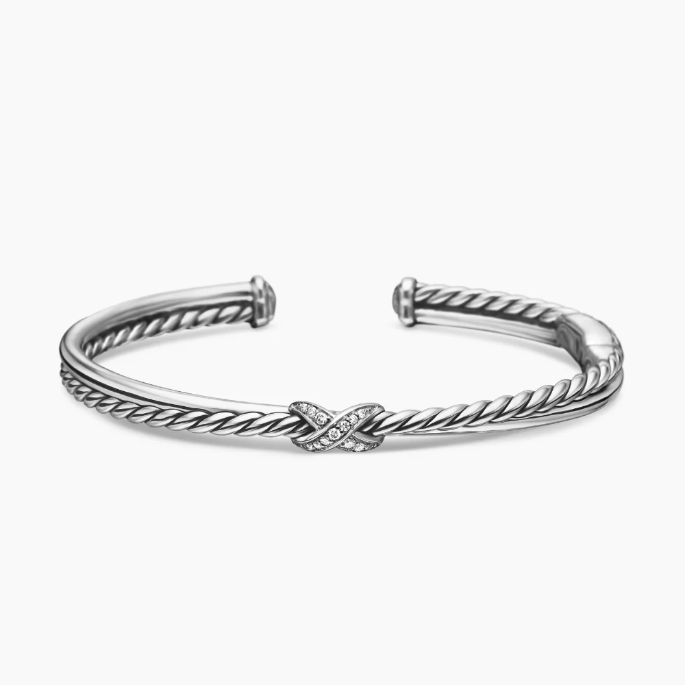 David Yurman Petite X Center Station Bracelet - Image 5