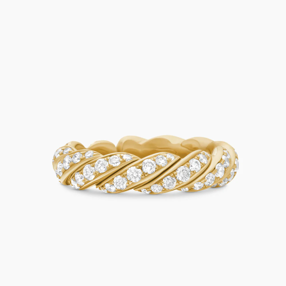David Yurman Sculpted Cable Flex Band Ring
