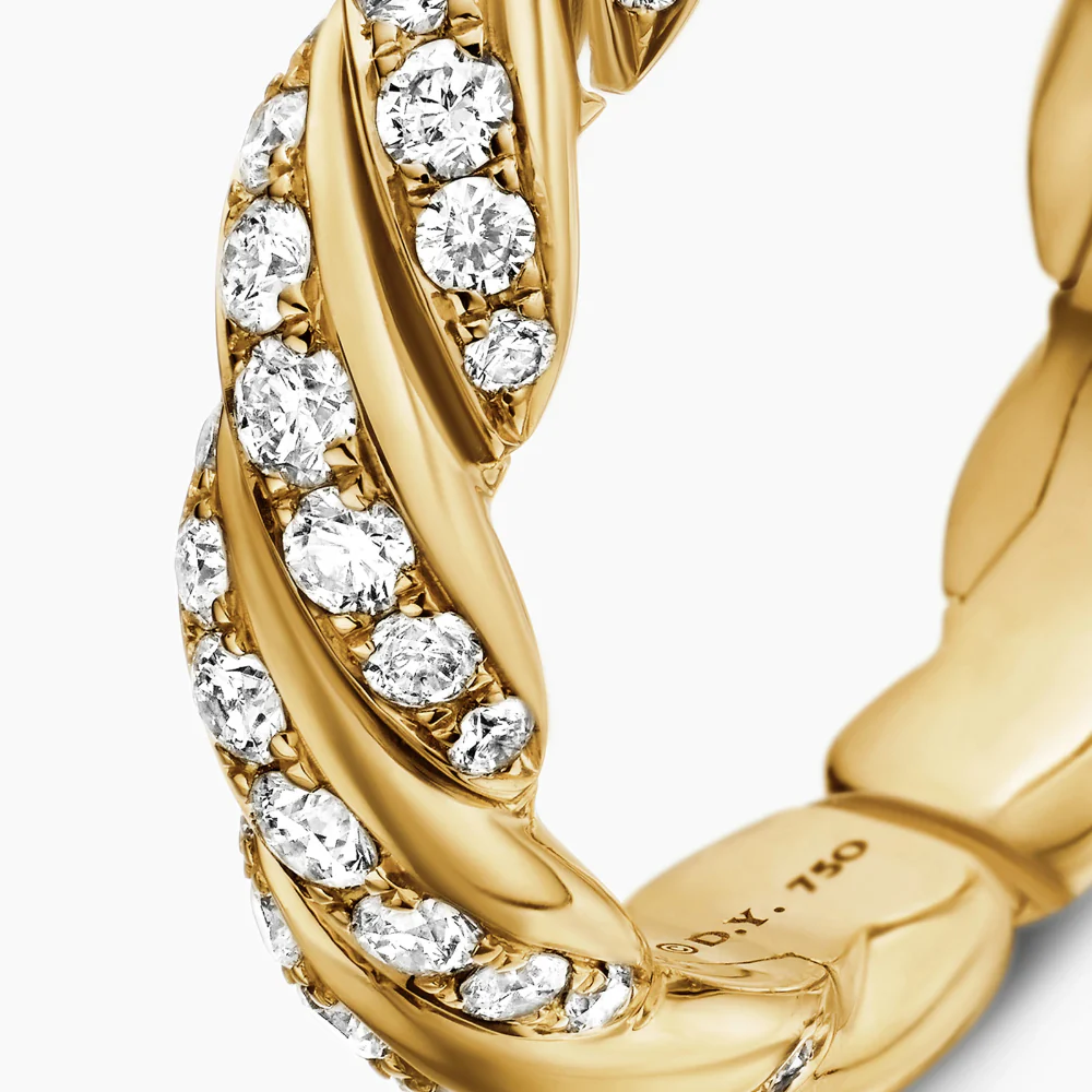 David Yurman Sculpted Cable Flex Band Ring - Image 5