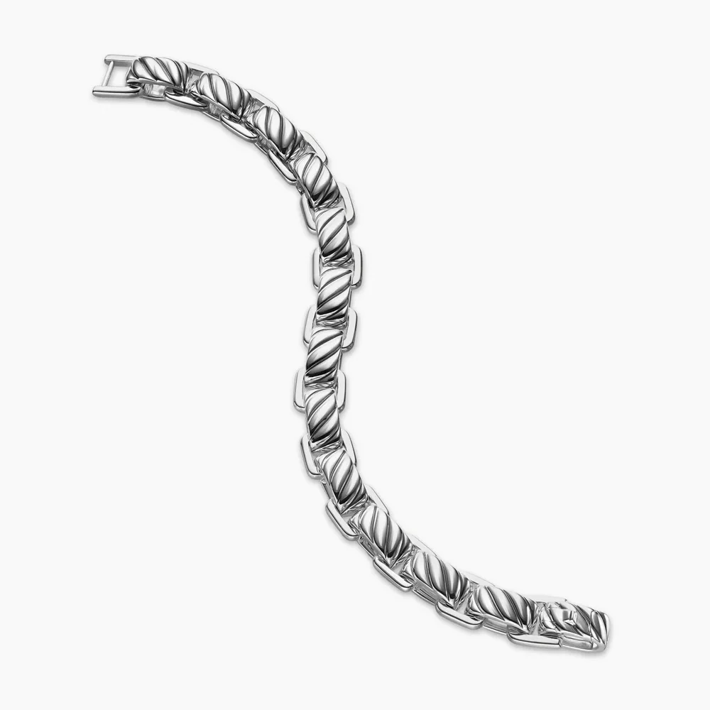 David Yurman Sculpted Cable Link Bracelet - Image 3
