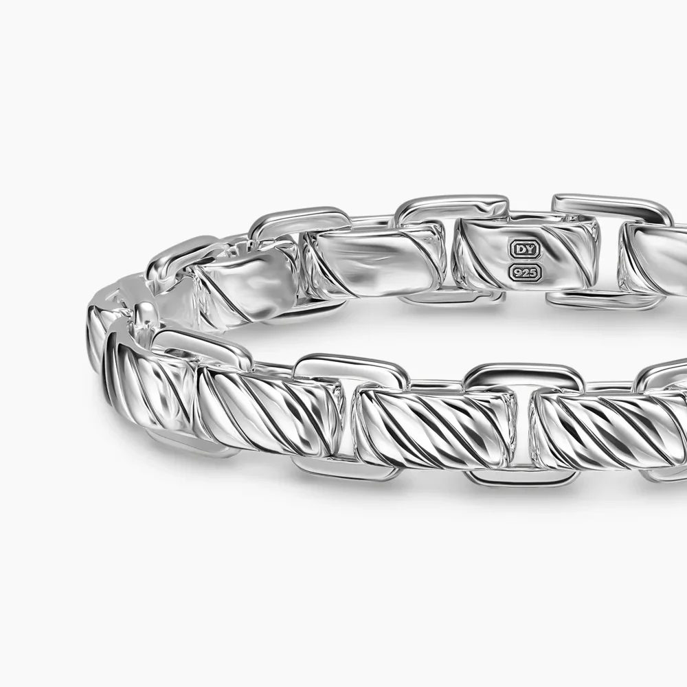 David Yurman Sculpted Cable Link Bracelet - Image 4