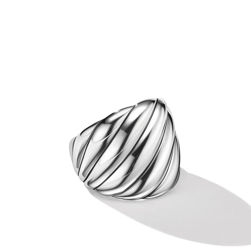 David Yurman Sculpted Cable Ring - Image 3