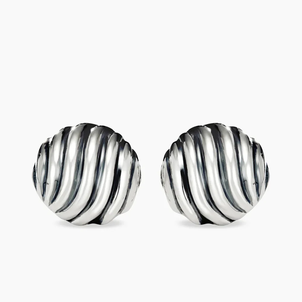 David Yurman Sculpted Cable Stud Earrings