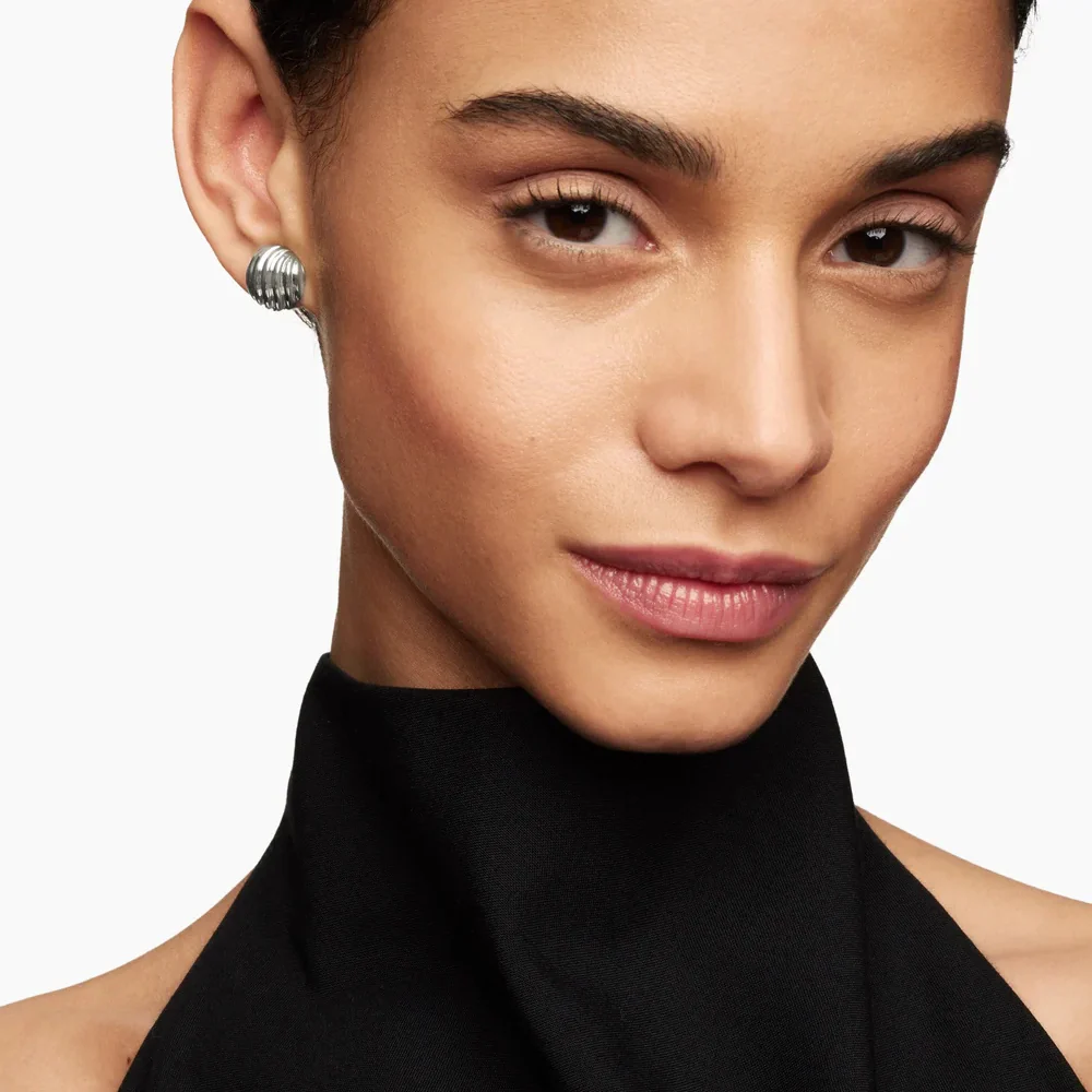 David Yurman Sculpted Cable Stud Earrings - Image 6