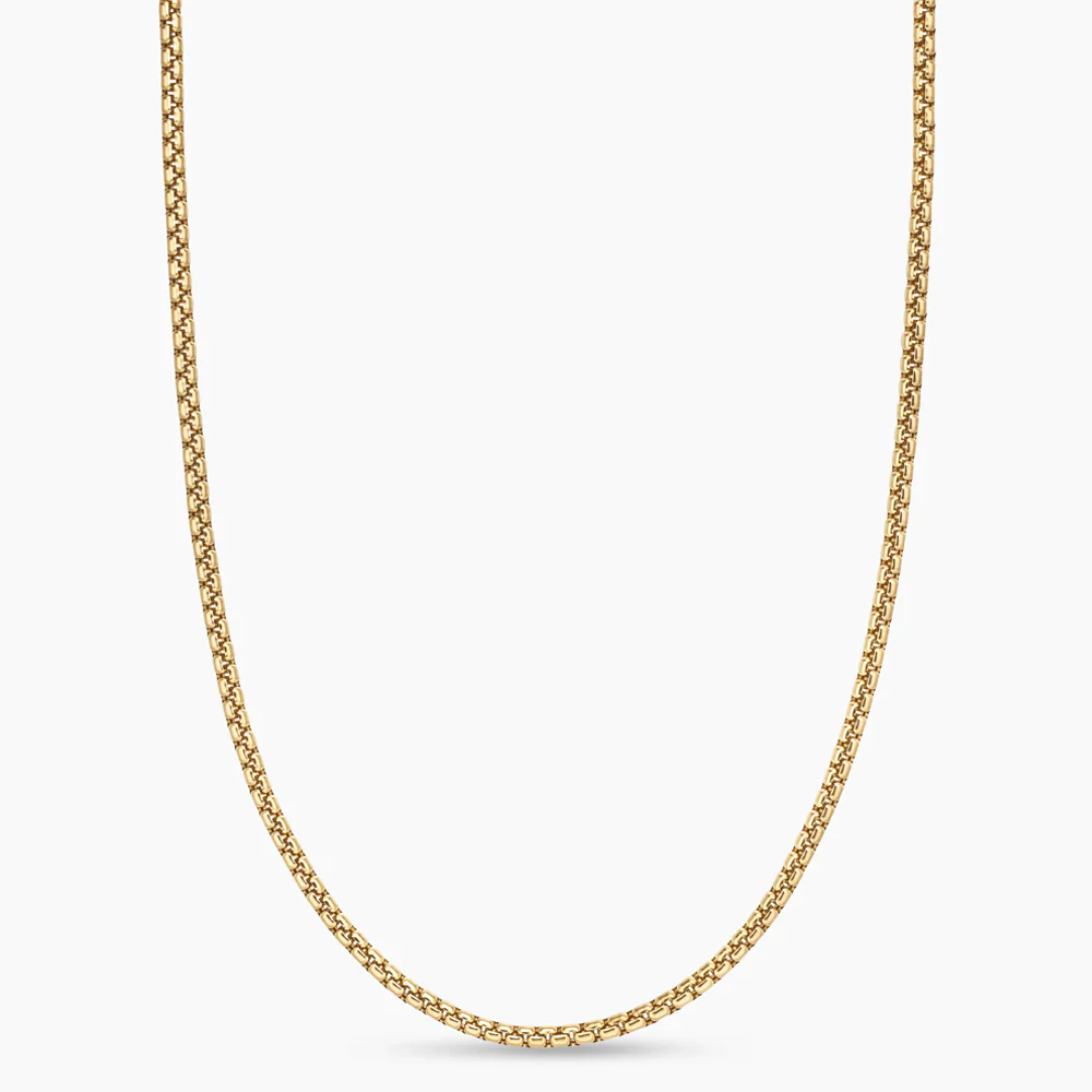 David Yurman Small Box Chain Necklace