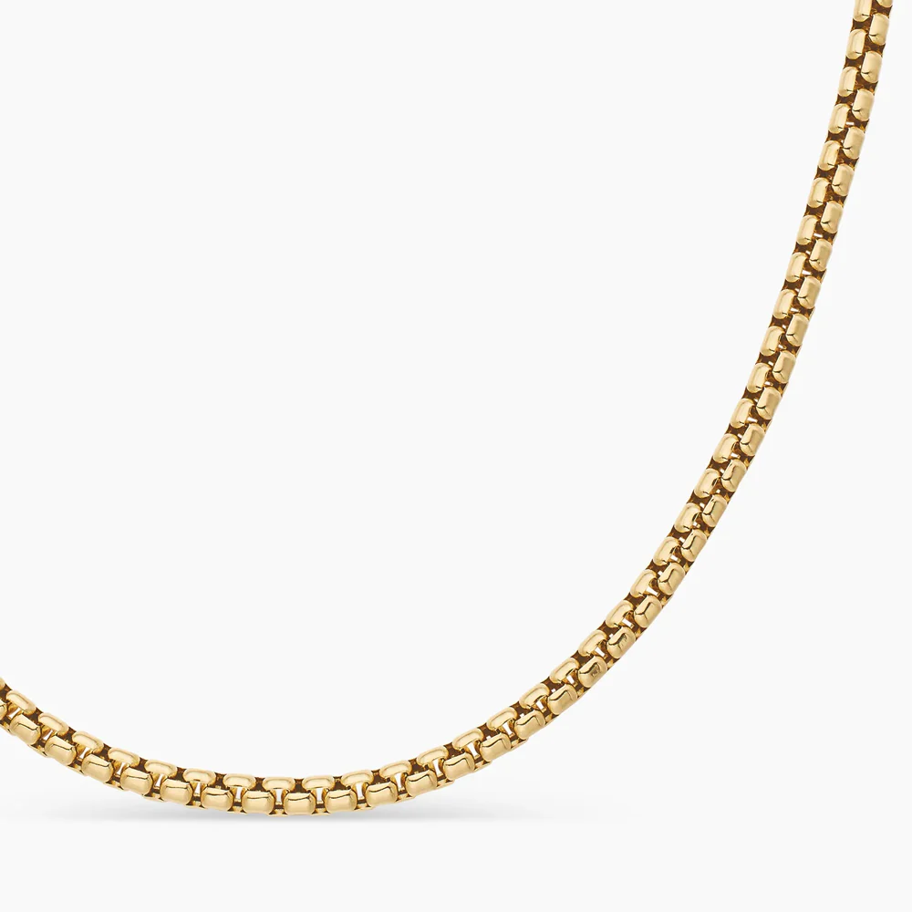 David Yurman Small Box Chain Necklace - Image 2