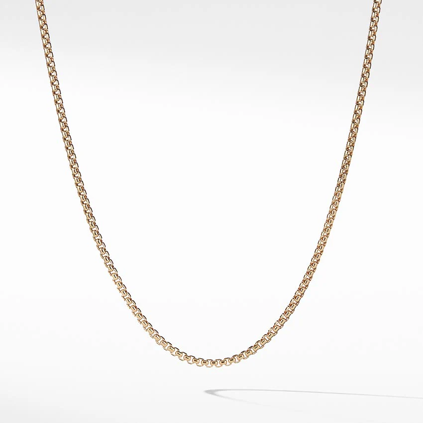 David Yurman Small Box Chain Necklace - Image 3