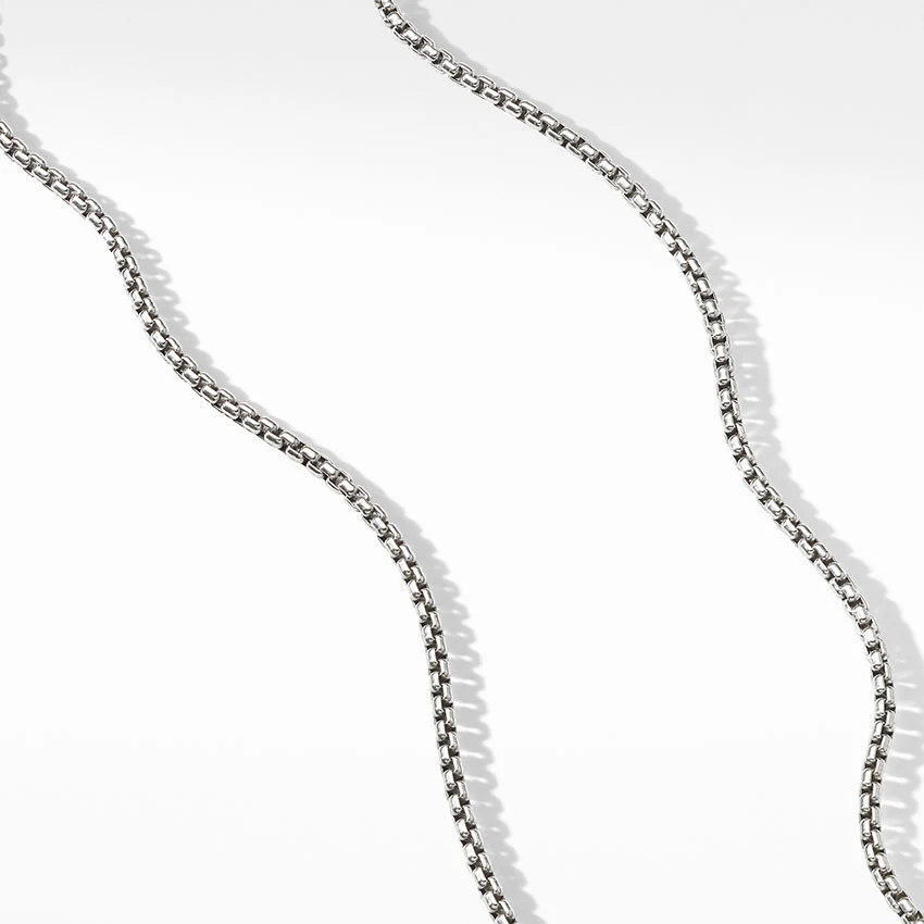 David Yurman Small Box Chain Necklace CH0104 S416 - Image 2