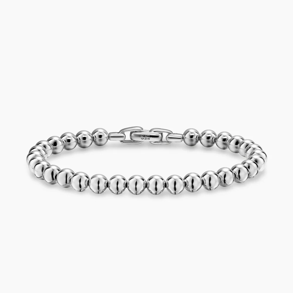 David Yurman Spiritual Beads Metal Bead Bracelet