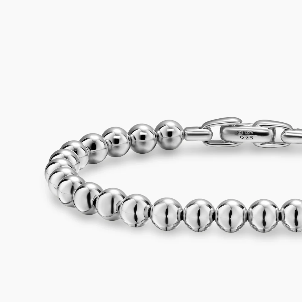 David Yurman Spiritual Beads Metal Bead Bracelet - Image 4