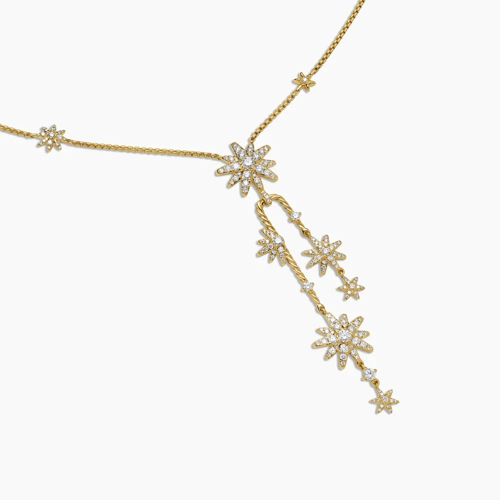 David Yurman Starburst Cluster Necklace - Image 2