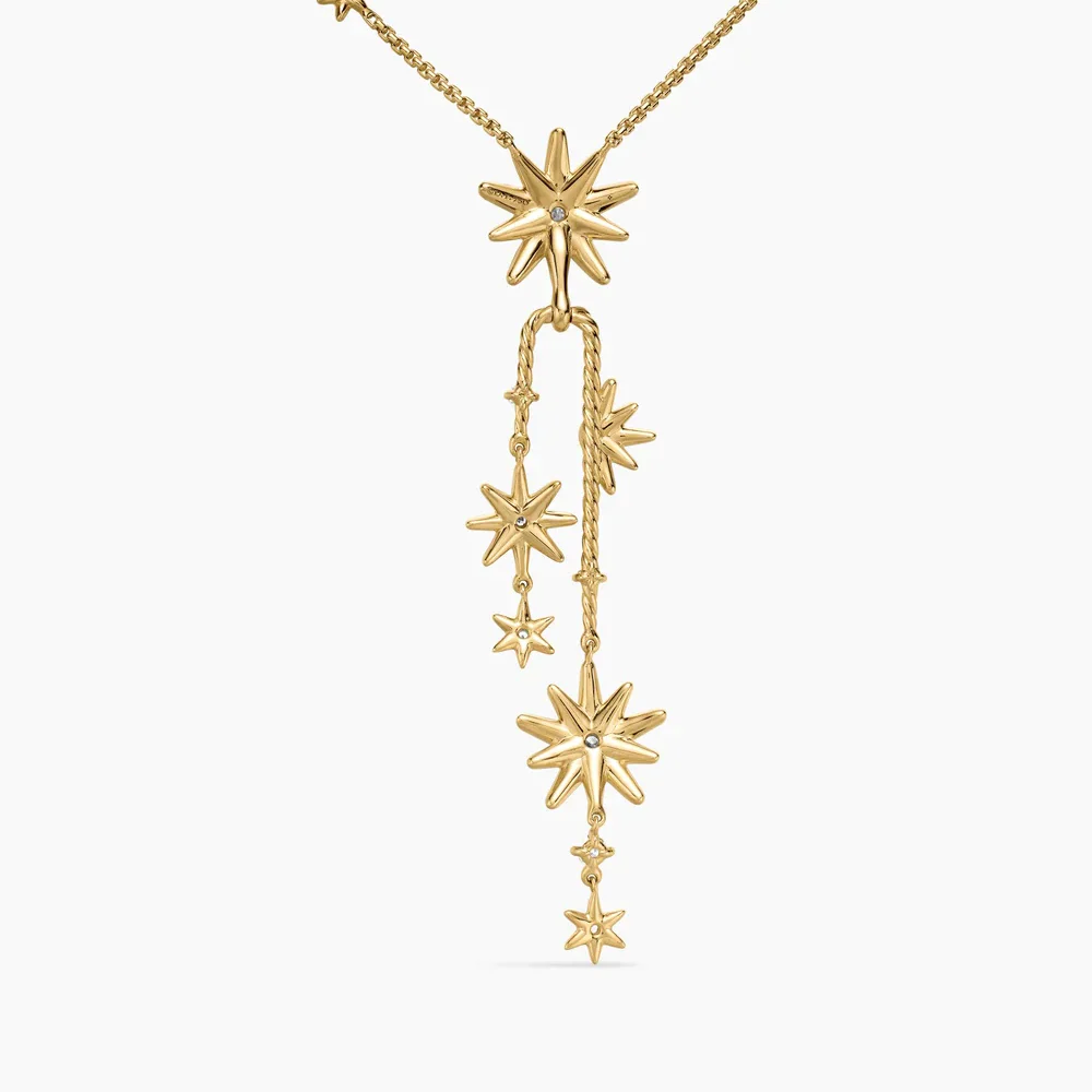 David Yurman Starburst Cluster Necklace - Image 3