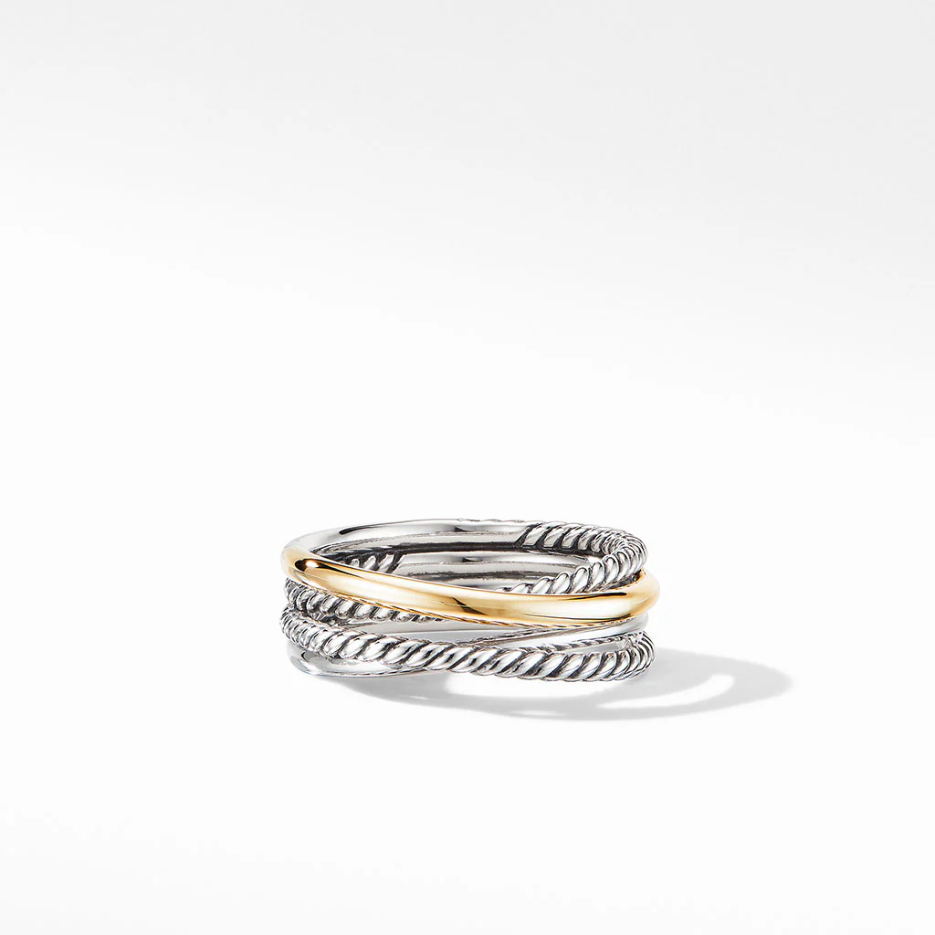 David Yurman The Crossover Collection Narrow Ring - Image 2