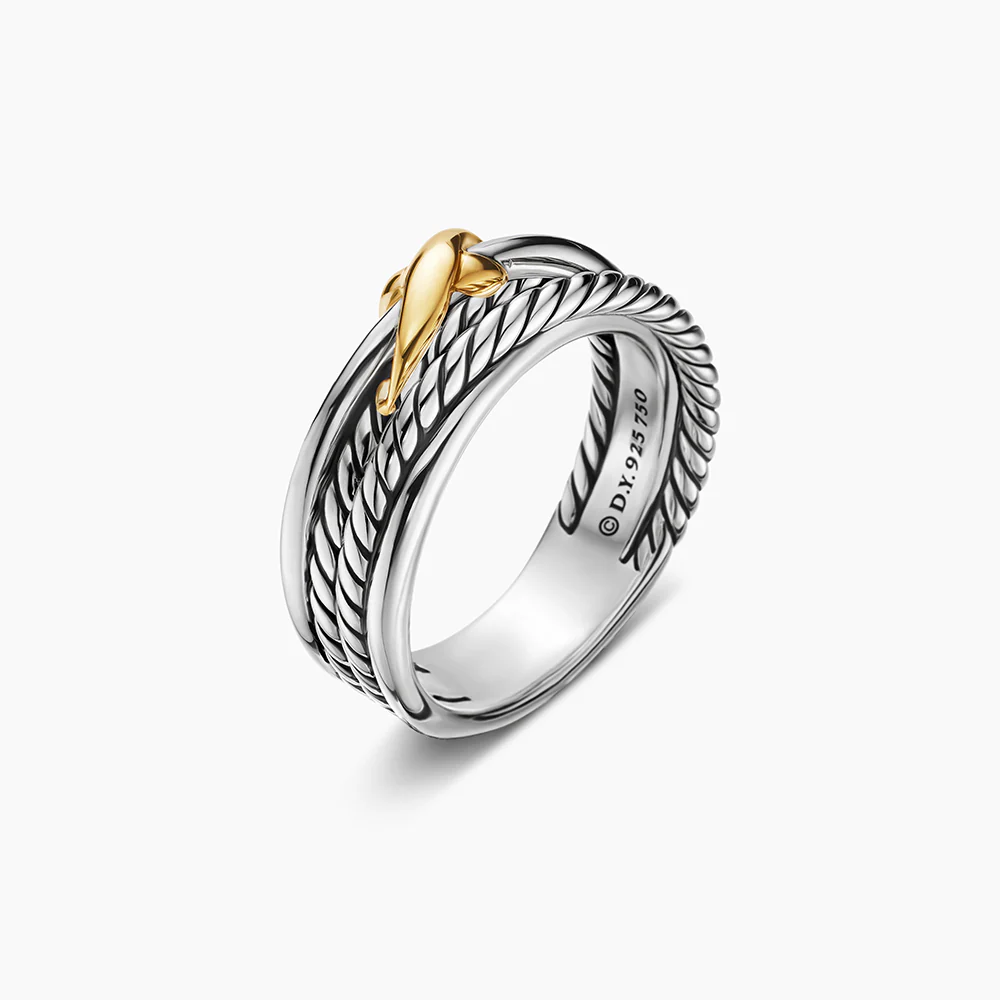 David Yurman X Crossover Band Ring