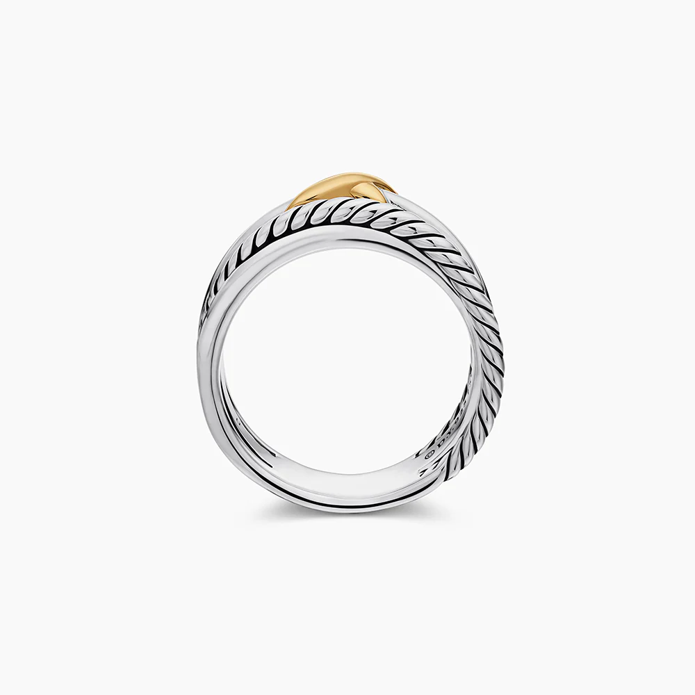 David Yurman X Crossover Band Ring - Image 3