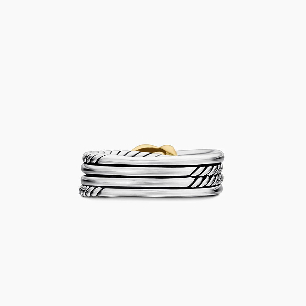 David Yurman X Crossover Band Ring - Image 4