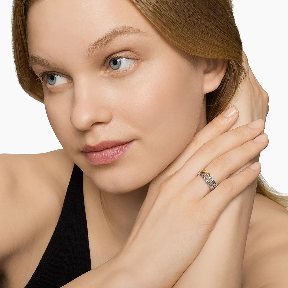 David Yurman X Crossover Band Ring - Image 6