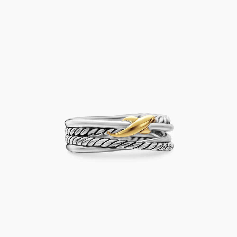 David Yurman X Crossover Band Ring - Image 7