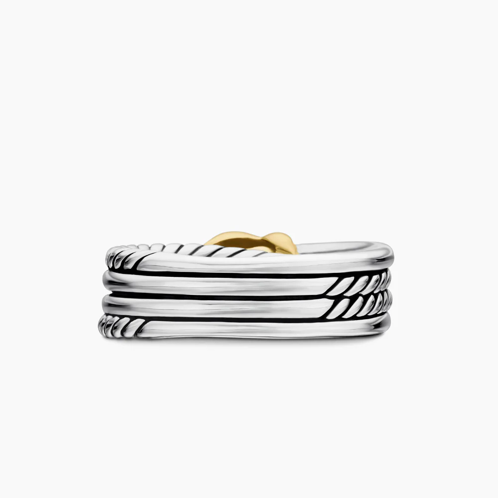David Yurman X Crossover Band Ring - Image 5