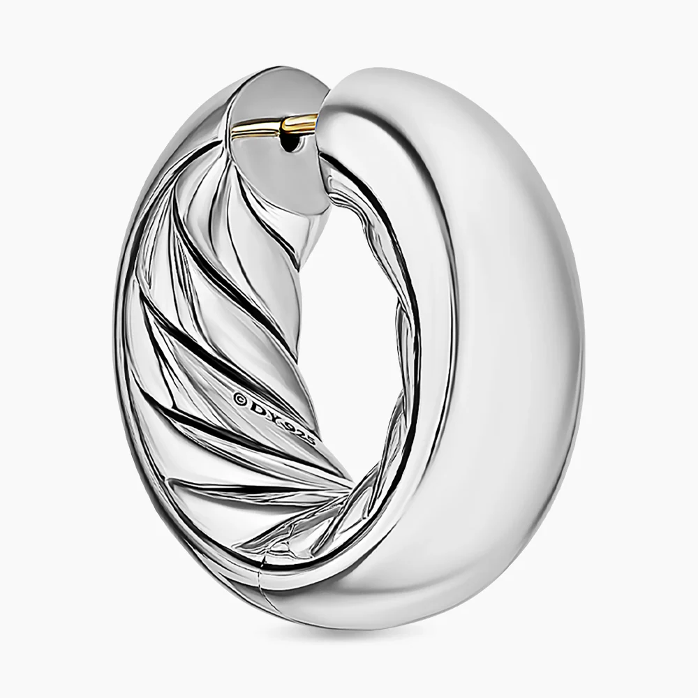 David Yurman Mercer® Hoop Earrings - Image 3