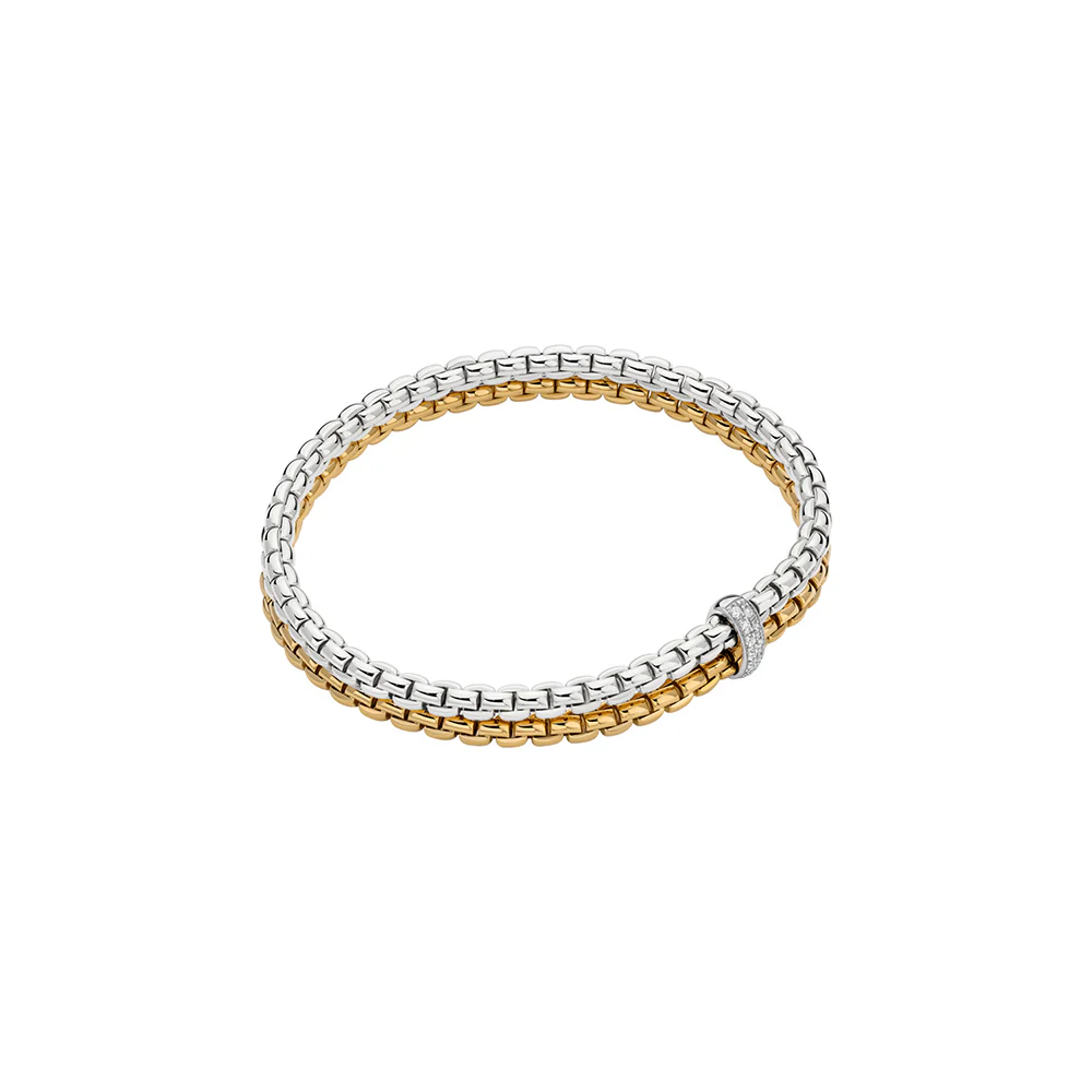 FOPE Eka Flex'it Bracelet with Diamond Pavé
