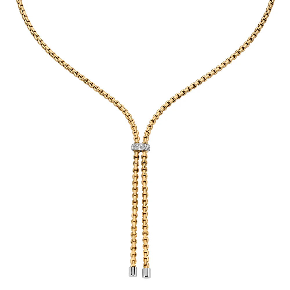 FOPE Eka Necklace with Diamond Pavé