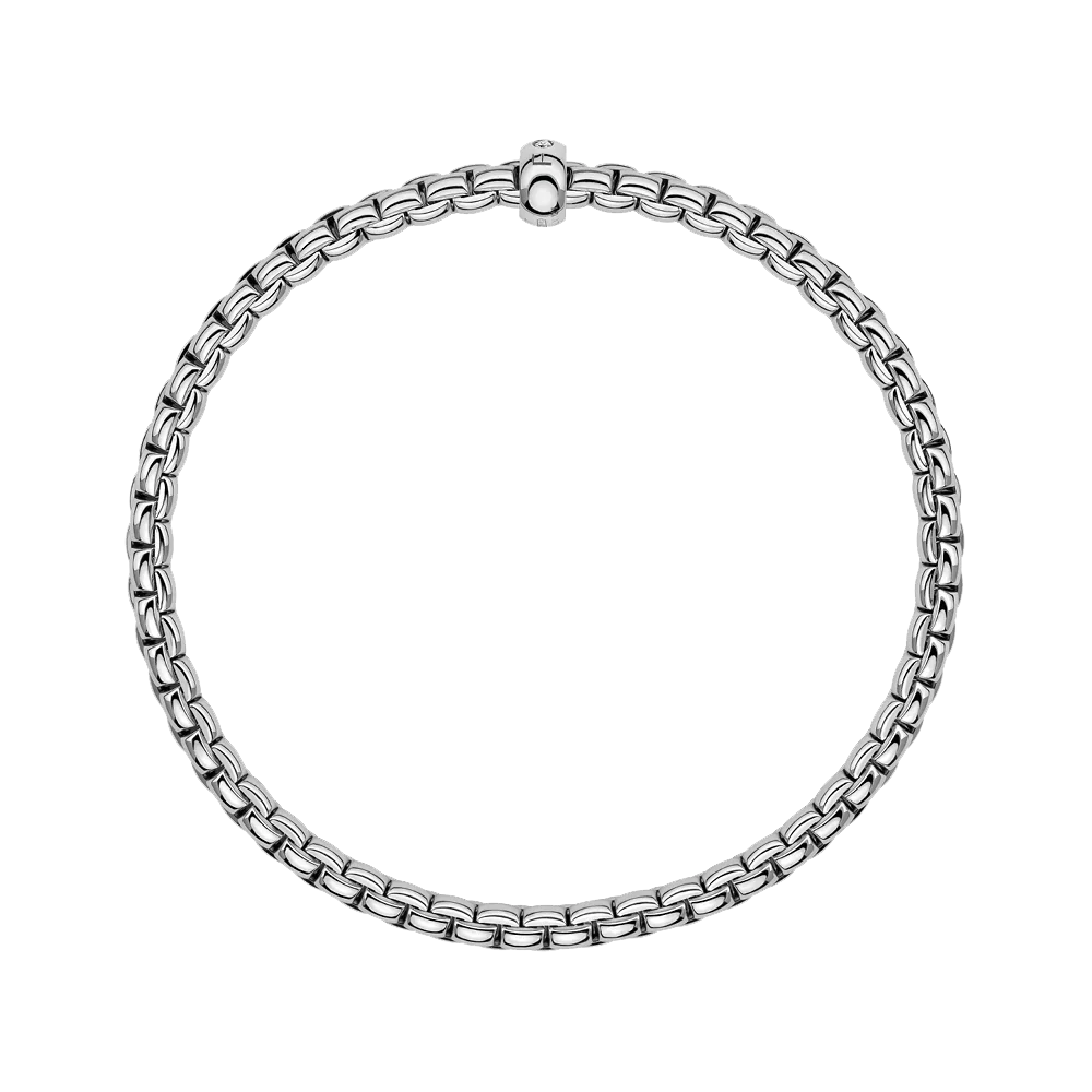 FOPE Eka Flex'it Bracelet with a Single Diamond - Image 2