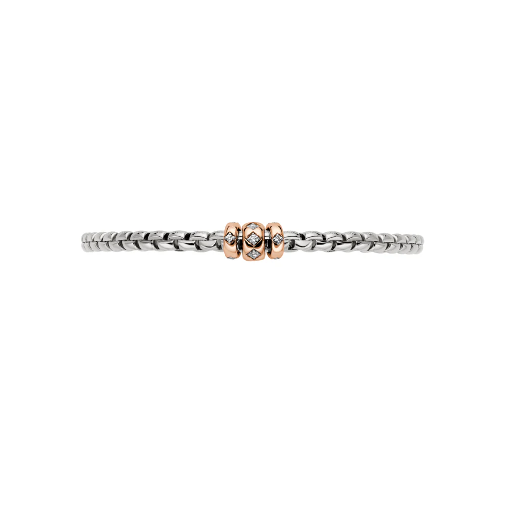 FOPE Flex'it Bracelet with Rhombus-set Diamonds - Image 3