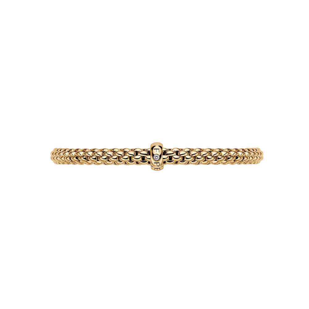 FOPE Solo Flex'it Bracelet with a White Diamond - Image 2