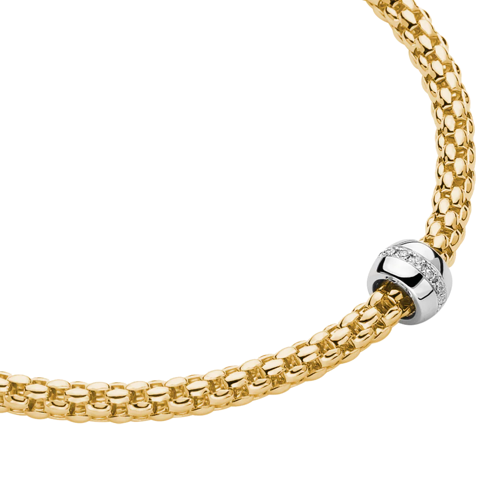 FOPE Solo Necklace with Diamonds