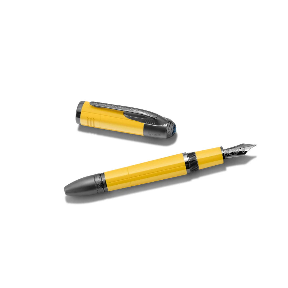 Great Characters Enzo Ferrari Special Edition Giallo Modena Fountain Pen - Image 5