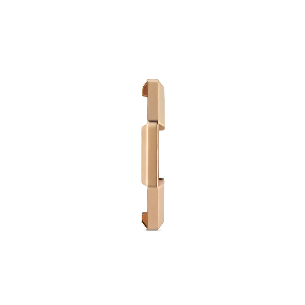Gucci Link to Love Mirrored 18ct Rose Gold Ring Size 16 - Image 4