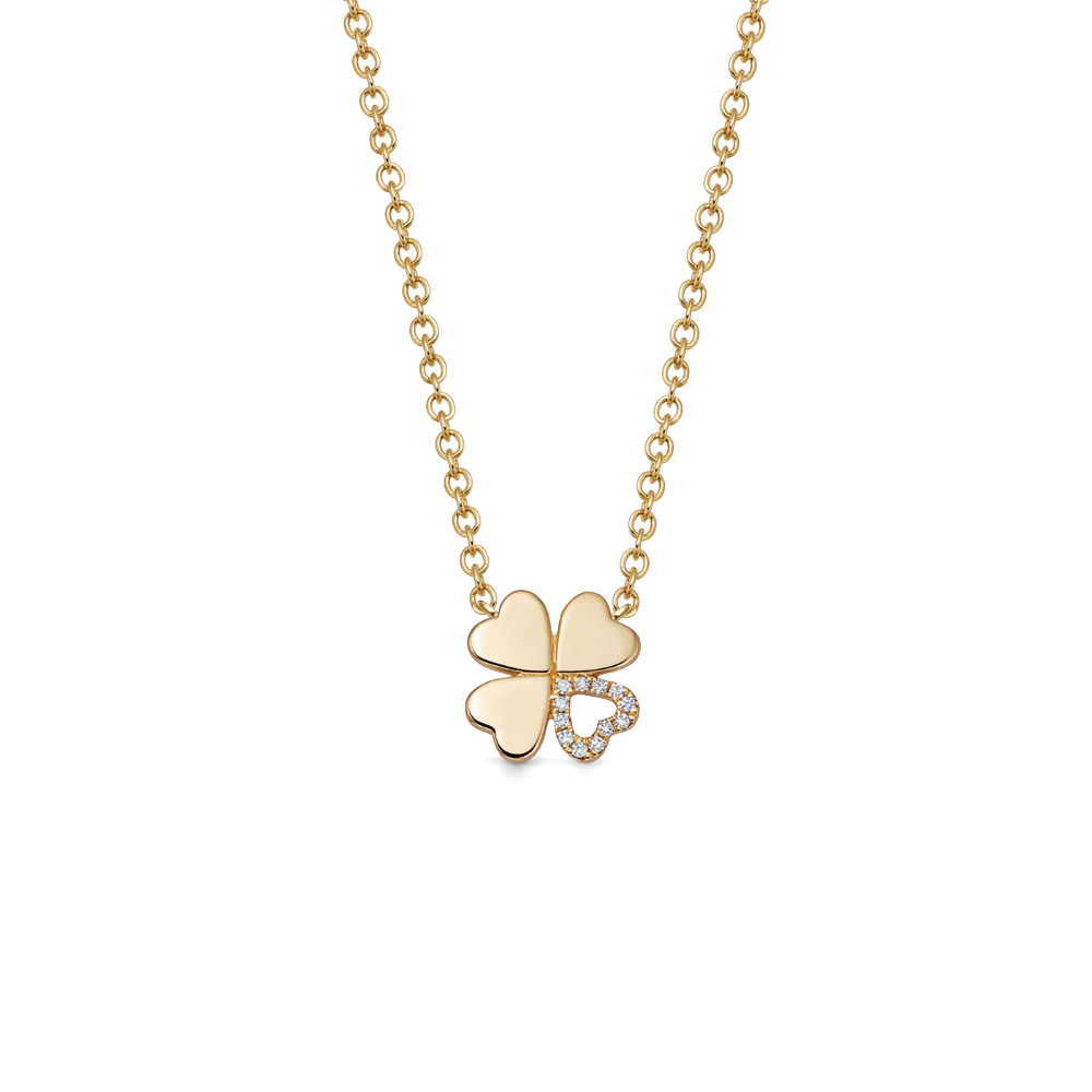 Kiki McDonough Four Leaf Clover Necklace