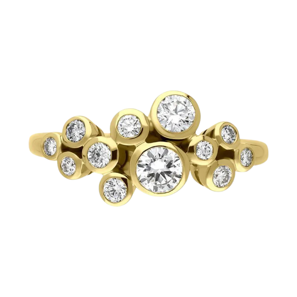 Love Diamonds 0.66ct Diamond Yellow Gold Ring - Image 3