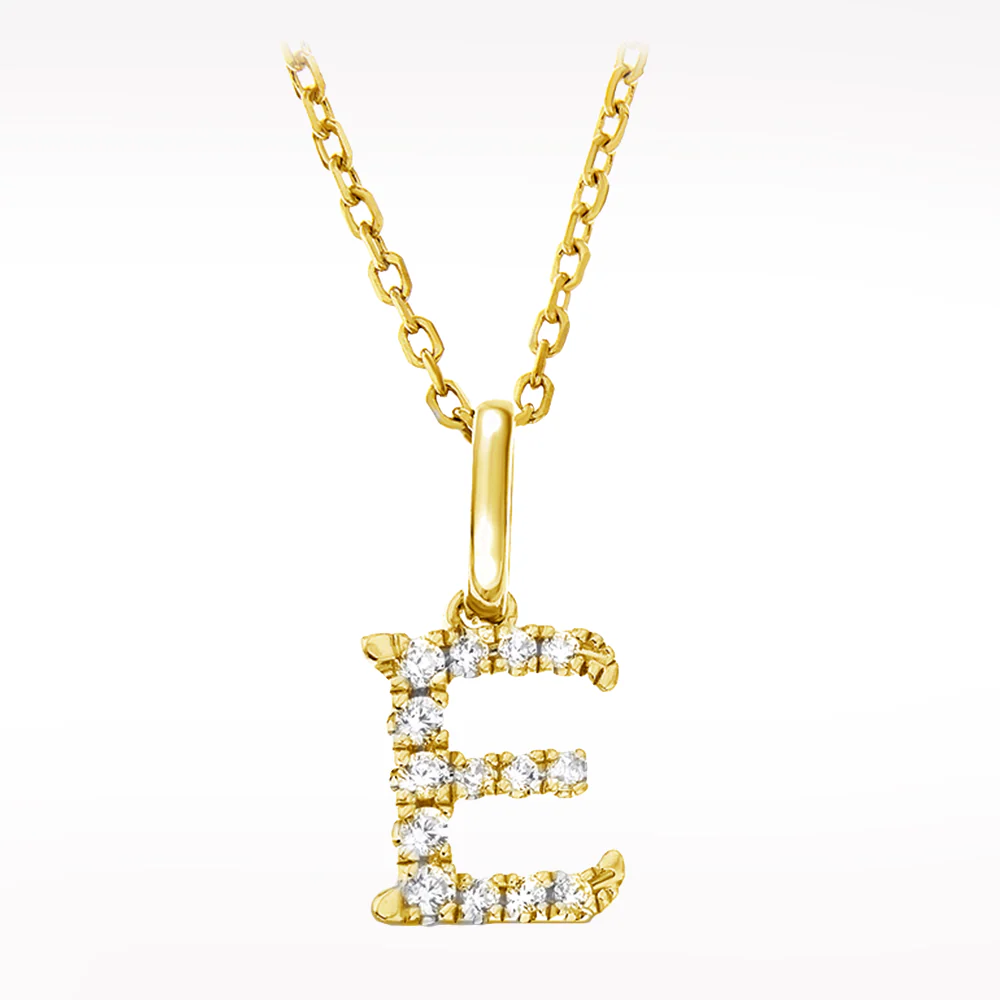 Love Letters E Necklace
