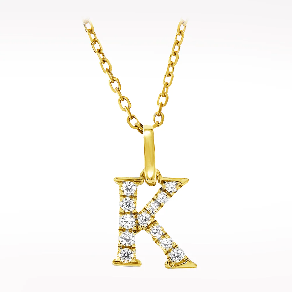 Love Letters K Necklace