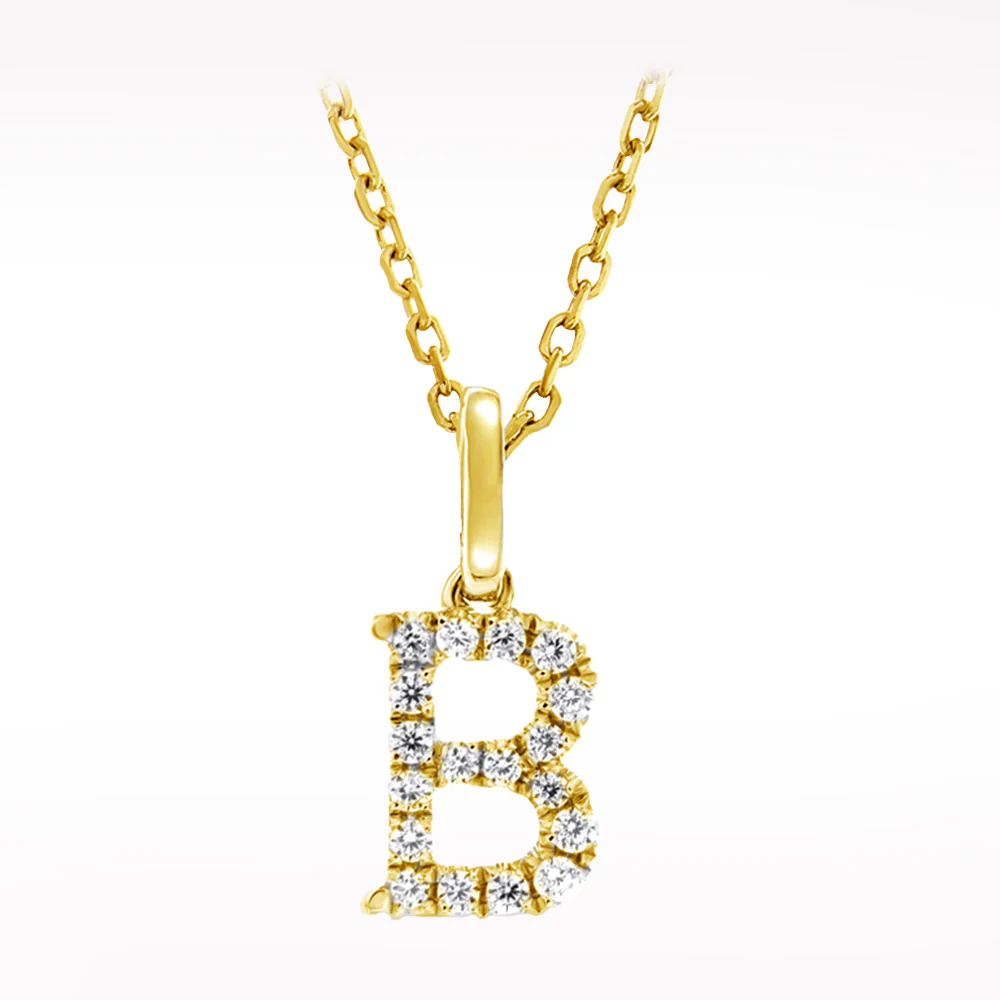 Love Letters B Necklace