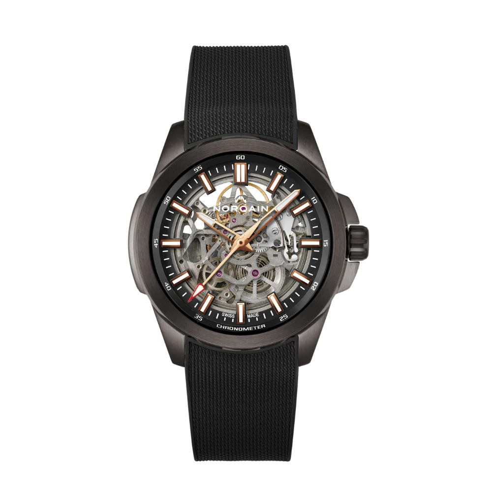 NORQAIN Independence Skeleton 42mm N3000.07B01.A01.R01