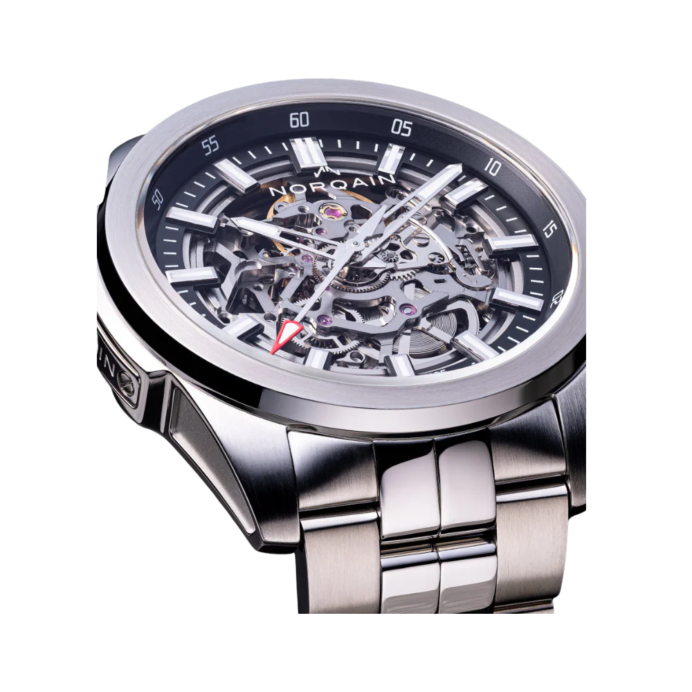 NORQAIN Independence Skeleton 42mm N3000.07S01.B01.S01 - Image 2
