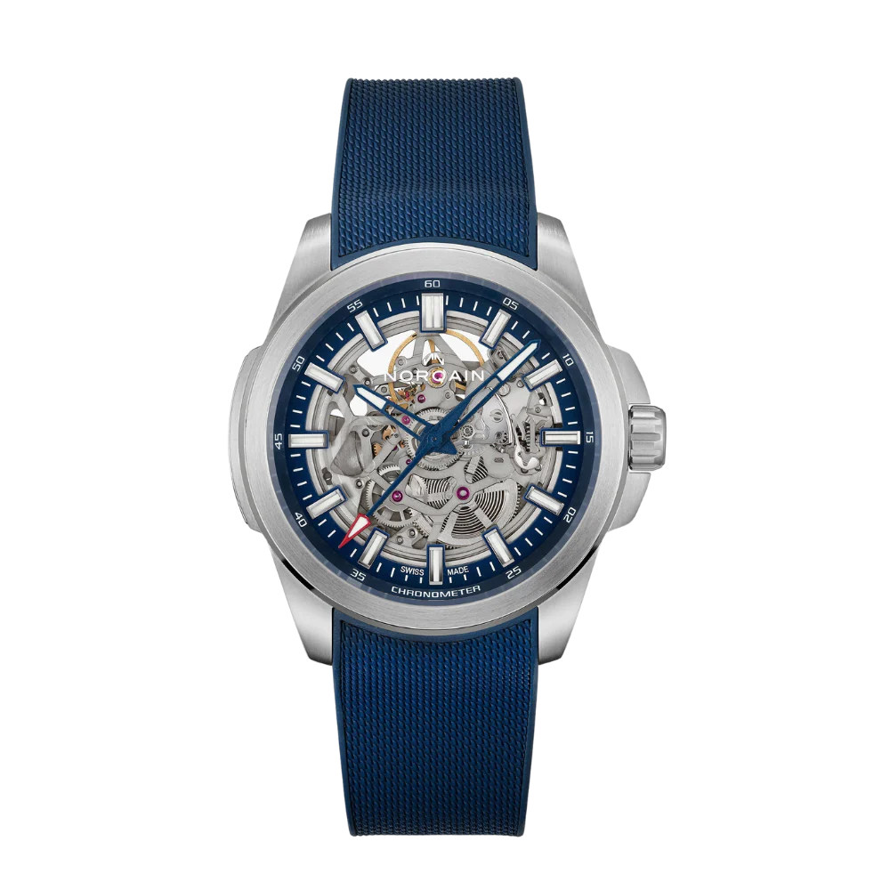 NORQAIN Independence Skeleton 42mm N3000.07S01.B02.R01